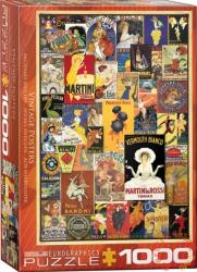 EUROGRAPHICS Vintage Posters 1000 db-os (6000-0769)