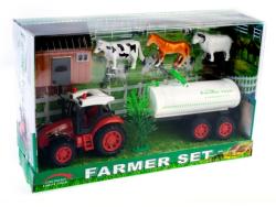 Mega Creative Farm játékszett traktorral és állatokkal