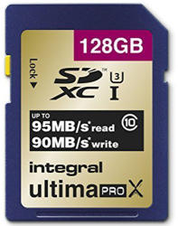 Integral SDXC Ultima PRO X 128GB U3 INSDX128G10-95/90U1