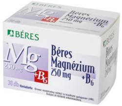 BÉRES Magnézium 250 mg B6 filmtabletta 30 db
