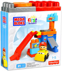 Mega Bloks Forgó garázs építőkockák - 21db