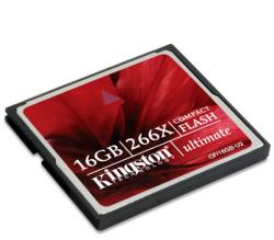 Kingston CompactFlash Ultimate 266x 16GB CF/16GB-U2