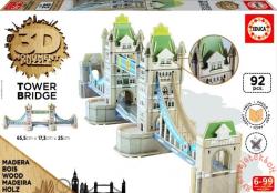 Educa 3D Monument fa puzzle - Tower Bridge 92 db-os (16999)