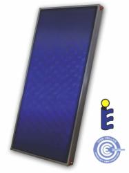 SUNSYSTEM napkollektor kék abszorberrel, nagyméretű rézcsöves síkkollektor 8, 6 cm vastag alumínium keret 9 év garanciával, jó ár! (NAPKOLLEKTOR_SUNSYS_PK2)