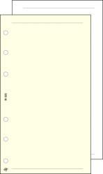 SATURNUS Kalendárium betét, jegyzetlap, "S", sima, SATURNUS, chamois (NKS325) - webpapir