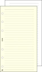 SATURNUS Kalendárium betét, jegyzetlap, "M", vonalas, SATURNUS, chamois (NKM326) - webpapir