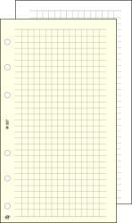 SATURNUS Kalendárium betét, jegyzetlap, "M", kockás, SATURNUS, chamois (NKM327) - webpapir