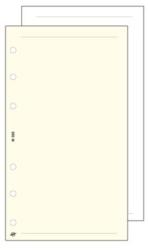 SATURNUS Kalendárium betét, jegyzetlap, "M", sima, SATURNUS, fehér (NKM325F) - webpapir