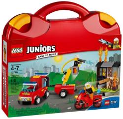 LEGO® Juniors - Tűzoltó járőr játékbőrönd (10740)