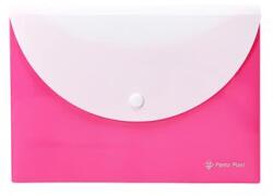 Panta Plast Irattartó tasak, A5, PP, patentos, két zsebes, PANTA PLAST, neon pink (INP0410008813) - webpapir