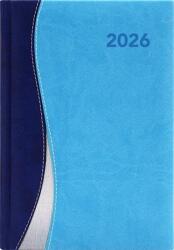 Dayliner Naptár, tervező, A5, napi, DAYLINER, "Dubai", kék-világoskék (NDA5KTU) - webpapir