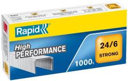 RAPID Tűzőkapocs, 24/6, horganyzott, RAPID "Strong (E24855800) - webpapir