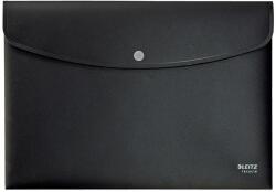 Leitz Irattartó tasak, A4, PP, patentos, LEITZ "Recycle", fekete (E46780095) - webpapir