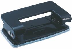 Victoria Office Lyukasztó, kétlyukú, 10 lap, fém, VICTORIA OFFICE, fekete (IKVL01) - webpapir