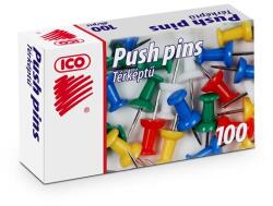 ICO Térképtű, színes, 100 db, ICO (TICTTSZ100) - webpapir