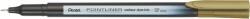 Pentel Tűfilc, 0, 4 mm, PENTEL "Pointliner", aranybarna (PENS40E4) - webpapir