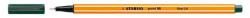 STABILO Tűfilc, 0, 4 mm, STABILO Point 88, sötétzöld (TST88631) - webpapir