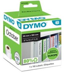 DYMO Etikett, LW nyomtatóhoz, 59x190 mm, 110 db etikett, DYMO (GD99019) - webpapir