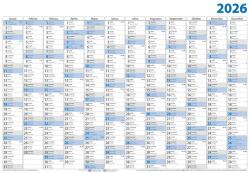 Dayliner Plakátnaptár, éves, 98x68 cm, DAYLINER (NFAB1K5U) - webpapir