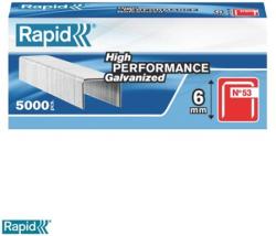 RAPID Tűzőkapocs, 53/6, RAPID (5000db/doboz) (E11856250)