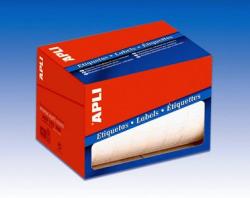 APLI Etikett, 25 mm kör, kézzel írható, kerekített sarkú, tekercsben, APLI, 2400 etikett/csomag (2400db/tek) (LCA1674)