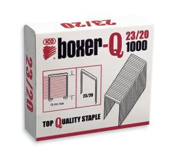 BOXER Tűzőkapocs, 23/20, BOXER (1000db/doboz) (BOX2320)