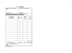 VICTORIA Készpénzfizetési számlatömb egy ÁFÁs 50x3 lap A5 ÁLLÓ B. 13-373A/V (10tömb/csom) (NVB13373503E)