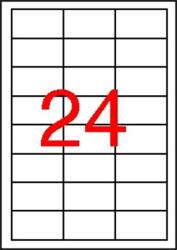 APLI Etikett, 64, 6x33, 8 mm, poliészter, időjárásálló, fehér, APLI, 2400 etikett/csomag (LCA12966) - webpapir