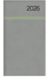 TopTimer Zsebnaptár, álló elrendezésű, TOPTIMER, "Young", szürke-zöld (NKY035SZZU) - webpapir