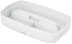 LEITZ Rendszerező tálca, fogantyúval, kicsi, LEITZ "MyBox", fehér (E53230001) - webpapir