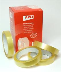 APLI Ragasztószalag, 19 mm x 66 m, APLI Transparent, átlátszó (RA11266)