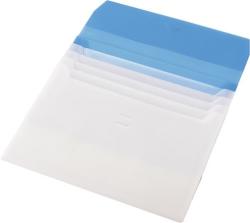 Panta Plast Irattartó tasak, A4, PP, 5 részes, PANTA PLAST, kék (INP410002003) - webpapir