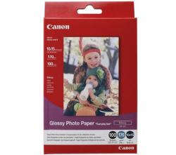 CANON GP-501 Fotópapír, tintasugaras, 10x15 cm, 170 g, fényes, CANON (100ív/csomag) (LCGP501)