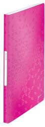 Leitz Bemutatómappa, 40 zsebes, A4, LEITZ "Wow", rózsaszín (E46320023) - webpapir