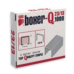 BOXER Tűzőkapocs, 23/13, BOXER (1000db/doboz) (BOX2313)