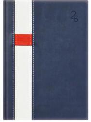 TopTimer Naptár, tervező, A5, napi, TOPTIMER "Vario", kék-fehér (NKV021KFU)