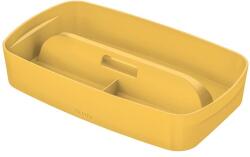 LEITZ Rendszerező tálca, fogantyúval, LEITZ "MyBox Cosy", melegsárga (E52660019) - webpapir