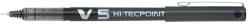 Pilot Rollertoll, 0, 3 mm, tűhegyű, PILOT "Hi-Tecpoint V5", fekete (PHTV5FK) - webpapir