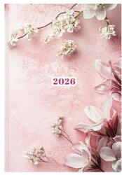 TopTimer Naptár, tervező, A5, napi, TOPTIMER, "Joy", fátyolvirág (NKJ021FVU)