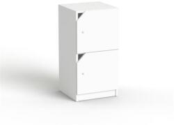 MAYAH Öltözőszekrény, MAYAH "Freedom SV-212", fehér (IBXLSZ01F) - webpapir