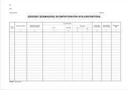 Dayliner Naptár, fali, DAYLINER, "Lovak (NFALOB4U)