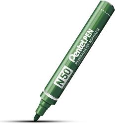 Pentel Alkoholos marker, 2 mm, kúpos, PENTEL "N50", zöld (PENN50DE) - webpapir