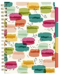 Pukka Pad Spirálfüzet, B5, vonalas, 100 lap, PUKKA PAD "Colour Wash Project Book", vegyes minta (PUP9032)