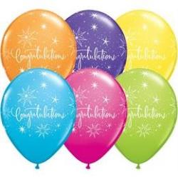  11 inch-es Congratulations Lufi (6db/csomag)