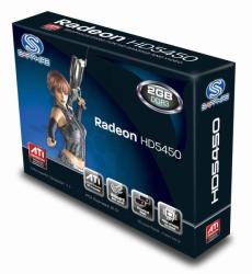 SAPPHIRE Radeon HD 5450 2GB GDDR3 64bit (11166-68-20G)