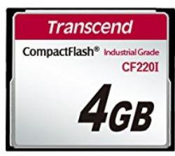 Transcend CompactFlash Industrial 4GB UDMA 5 TS4GCF220I
