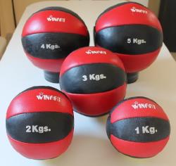 Winart Bőr medicinlabda, 1 kg WINART (MBL5670-1) - sportjatekshop