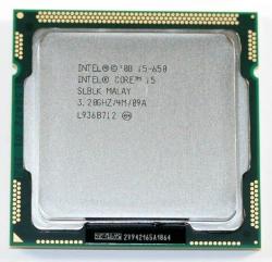 Intel Core i5-650 3.2GHz LGA1156 Box with fan and heatsink (EN)