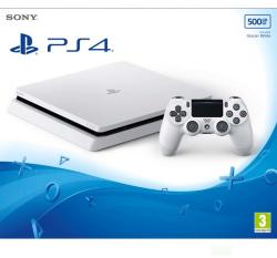 Sony PlayStation 4 Slim Glacier White 500GB (PS4 Slim 500GB)