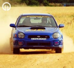  Subaru Impreza STi Rally Versenyautó Vezetés RallyCross Pályán 12, 5 km